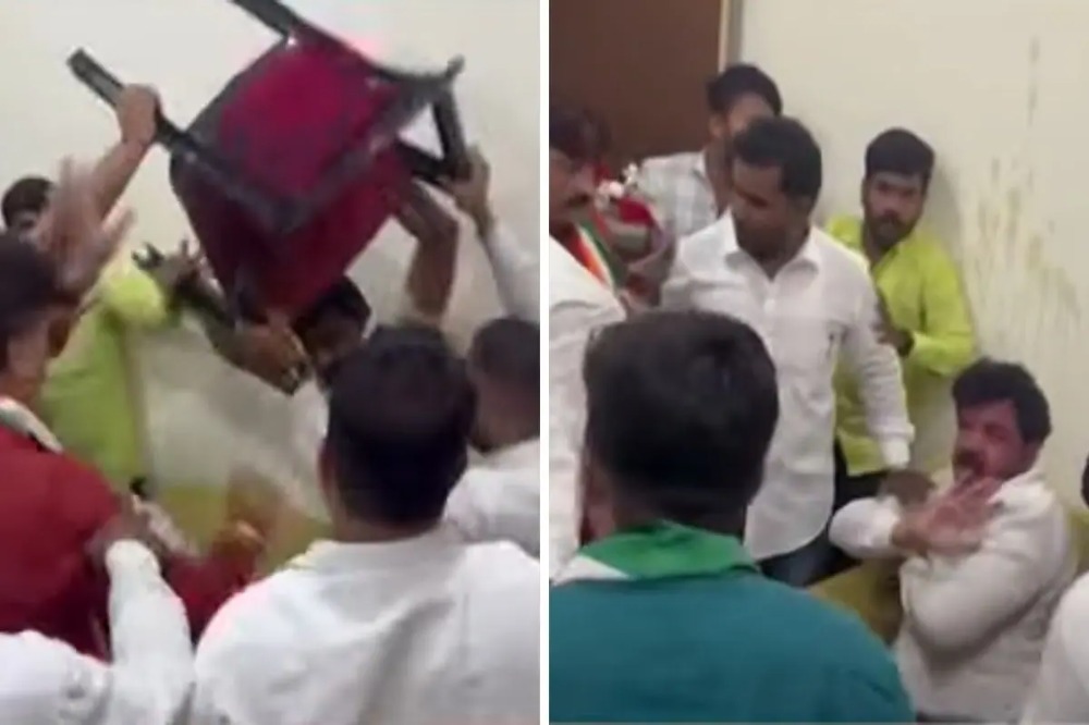 लातूरमध्ये छावा संघटना व राष्ट्रवादी युवक काँग्रेसमध्ये तुफान राडा; सूरज चव्हाण यांची जाहीर माफी 